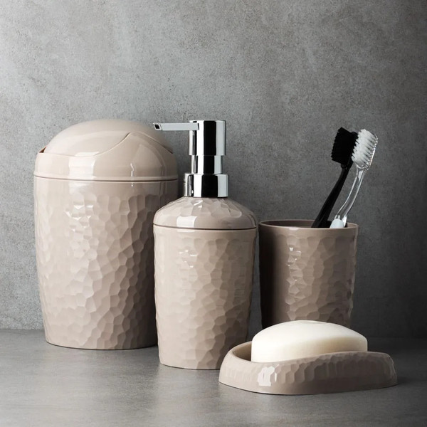 Изображение товара Дозатор для жидкого мыла Idi Land Tule / 2213040 (бежевый)