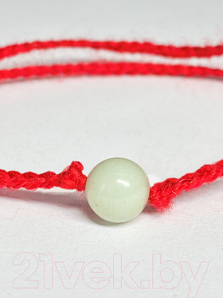 Изображение товара Браслет Wolves Красная нить с амазонитом 40931