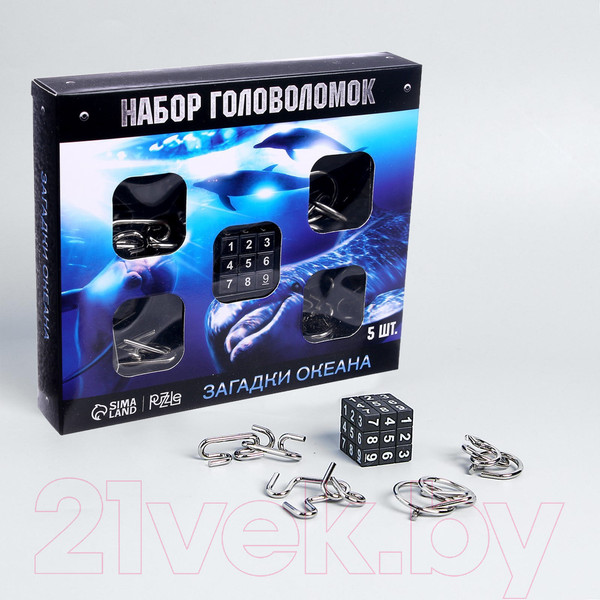 Изображение товара Набор головоломок Puzzle Океан / 3302586 (5шт)