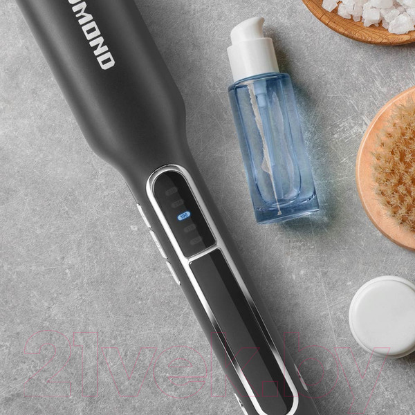 Изображение товара Выпрямитель для волос Redmond HS1713 (черный/серебро)