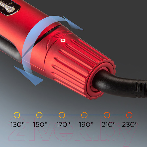 Изображение товара Выпрямитель для волос Redmond HS1714 (красный)