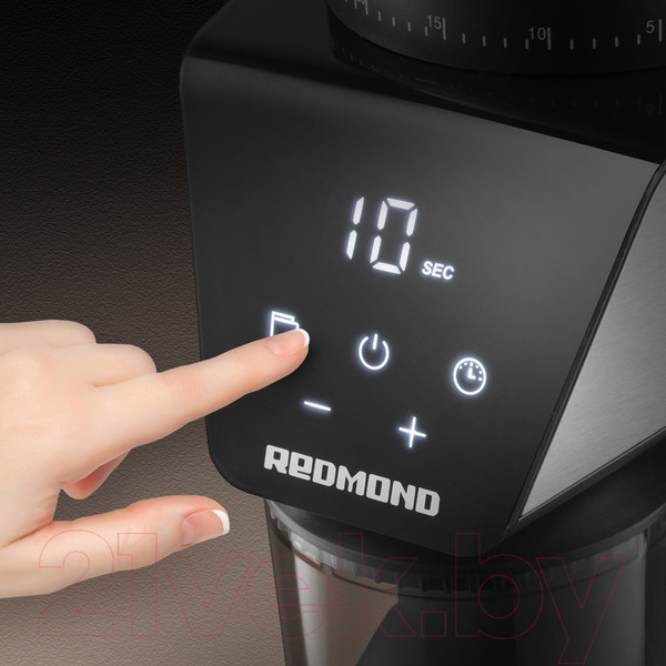 Изображение товара Кофемолка Redmond CG800 (черный/металлик)