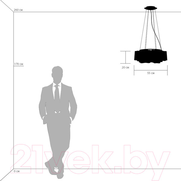 Изображение товара Люстра Lightstar Nubi 802167