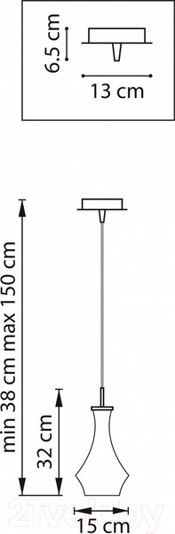 Изображение товара Потолочный светильник Lightstar Forma 808013
