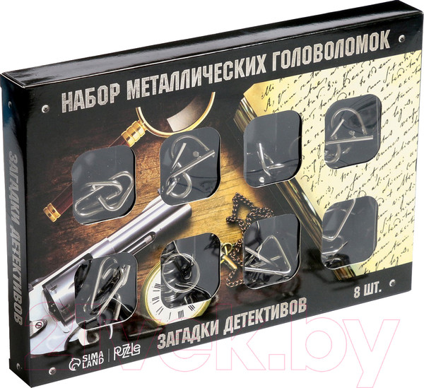 Изображение товара Набор головоломок Puzzle Загадки детективов / 3302590 (8шт)