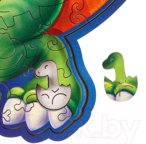 Изображение товара Пазл Лесная мастерская Головоломка. Тирекс / 9951308