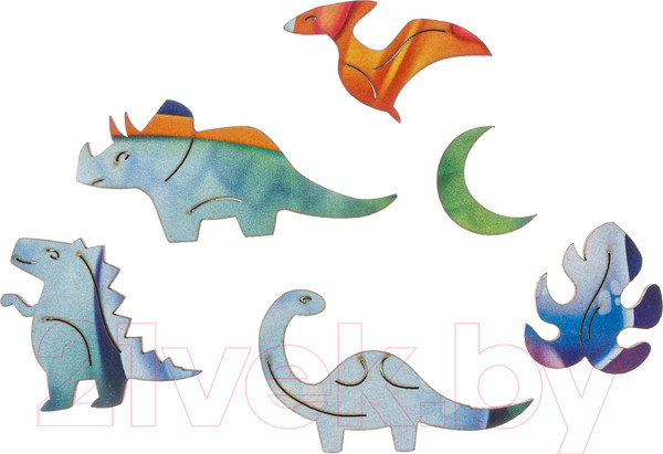 Изображение товара Пазл Лесная мастерская Головоломка. Стегозавр / 9951309