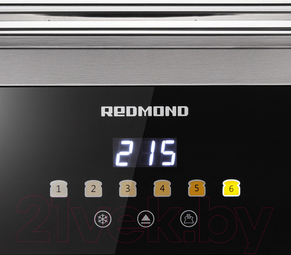 Изображение товара Тостер Redmond T900 (серый/металлик)