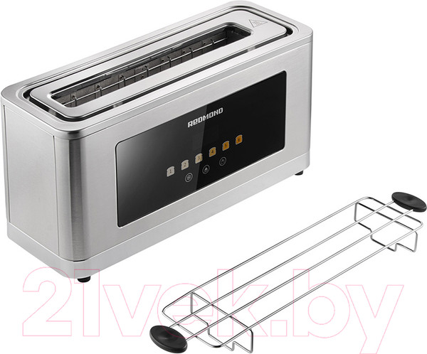 Изображение товара Тостер Redmond T900 (серый/металлик)