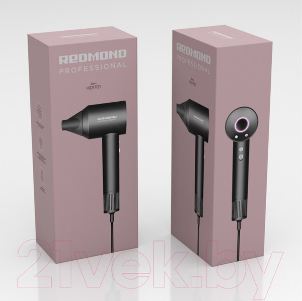 Изображение товара Фен Redmond HD1701 (серый)