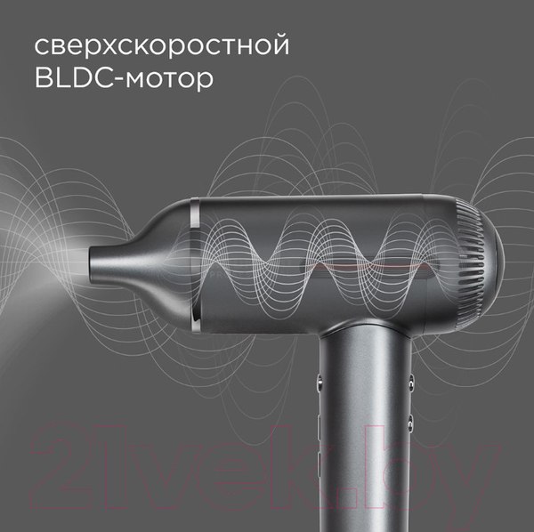 Изображение товара Профессиональный фен Redmond HD1700 (серый)