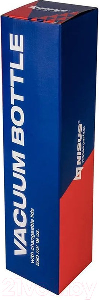 Изображение товара Термос для напитков Nisus N.TB-022-RB (530мл)