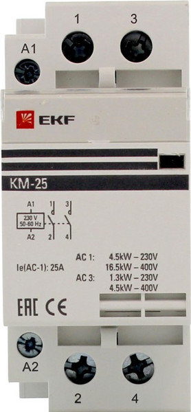 Изображение товара Контактор EKF PROxima KM-2-50-20