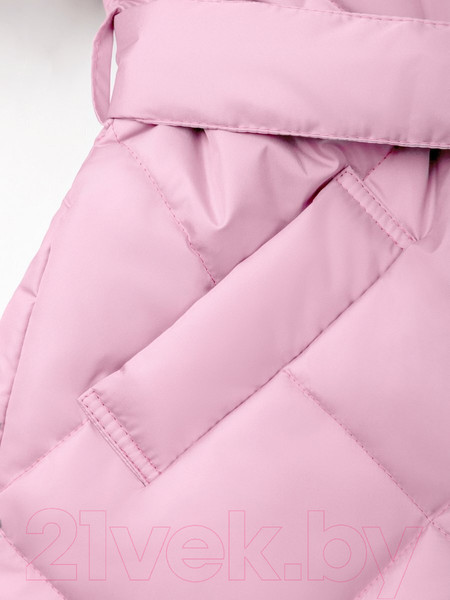 Изображение товара Пальто детское Amarobaby Trendy / AB-OD22-TRENDY29/06-116 (розовый, р.116-122)