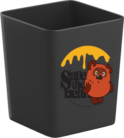 Изображение товара Подставка настольная Erich Krause Base. Винни-Пух / 61614 (черный)