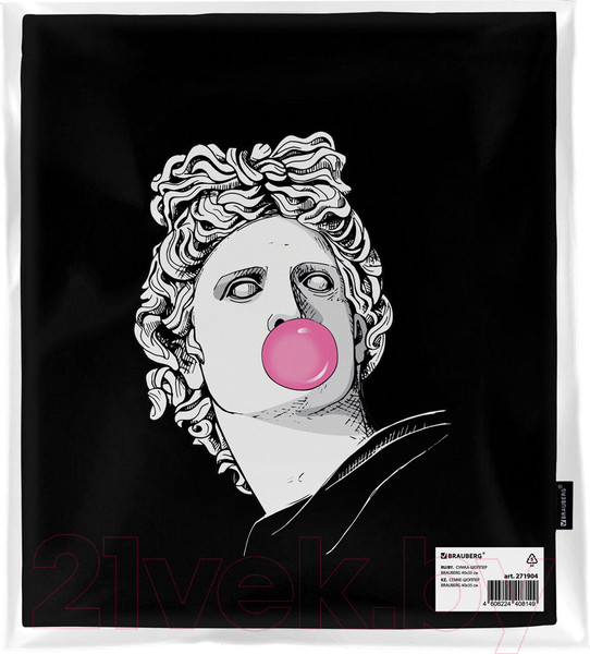 Изображение товара Сумка-шоппер Brauberg Premium. Aphrodite / 271904 (черный)