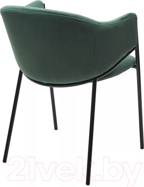 Изображение товара Стул M-City Дилл / 688M05714 (H-30 изумрудный велюр/черный каркас)