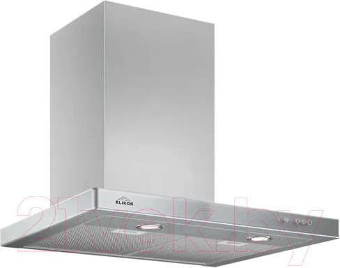 Изображение товара Вытяжка Т-образная Elikor Квадра 60Н-430-К3Д / 940706 (нержавеющая сталь)