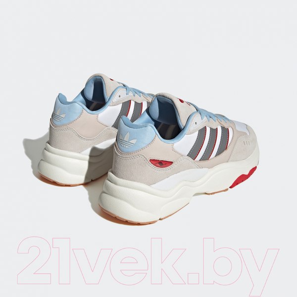 Изображение товара Кроссовки Adidas Retropy F97 / HP6384 (р.8, серый/красный/голубой)