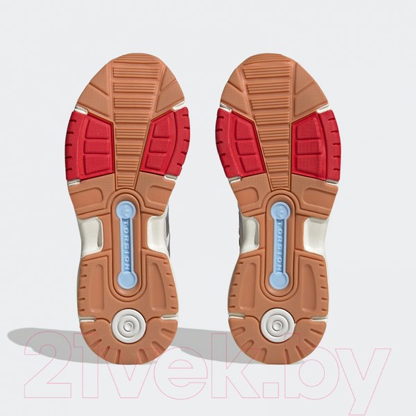Изображение товара Кроссовки Adidas Retropy F97 / HP6384 (р.8, серый/красный/голубой)