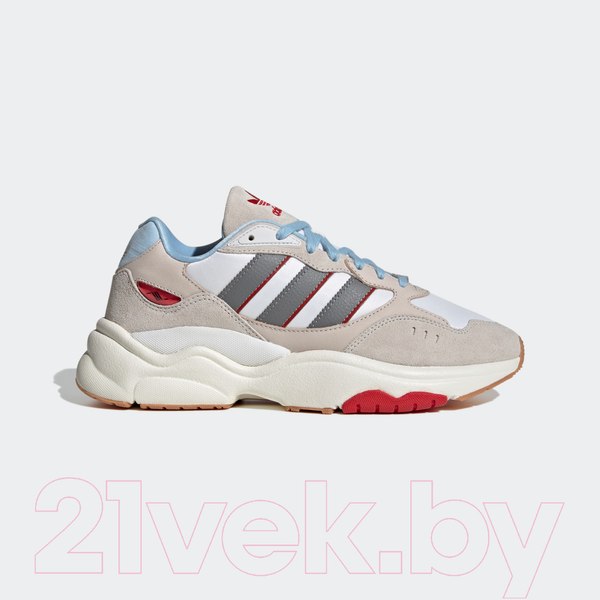 Изображение товара Кроссовки Adidas Retropy F97 / HP6384 (р.8, серый/красный/голубой)