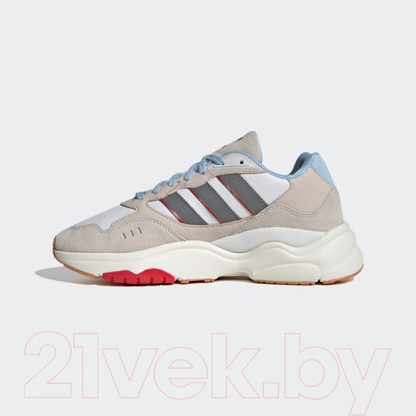 Изображение товара Кроссовки Adidas Retropy F97 / HP6384 (р.8, серый/красный/голубой)