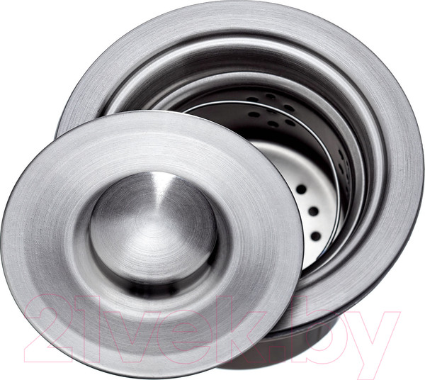 Изображение товара Мойка кухонная STELLAR S6050NB-A (нано черный, c доской)