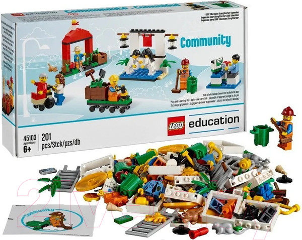 Изображение товара Конструктор Lego Education Доп. набор StoryStarter Городская жизнь 45103