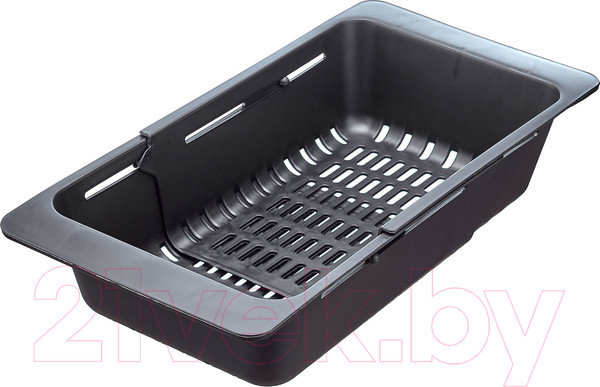 Изображение товара Мойка кухонная STELLAR S6550NB-TU-L (нано черный, с доской)