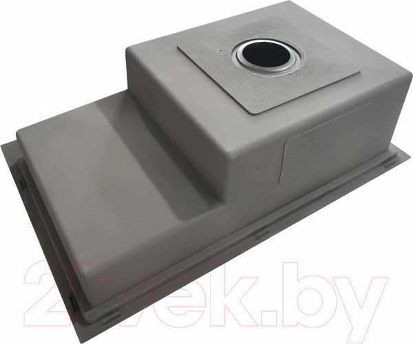 Изображение товара Мойка кухонная STELLAR S6550NB-TU-L (нано черный, с доской)