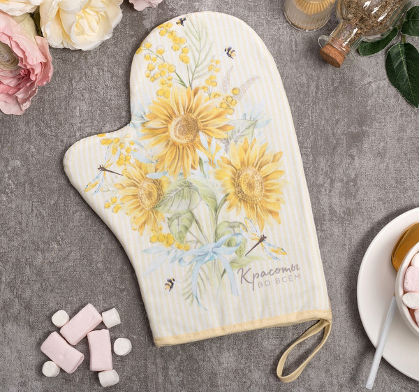 Изображение товара Рукавица-прихватка Этель Красоты во всем / 4523391