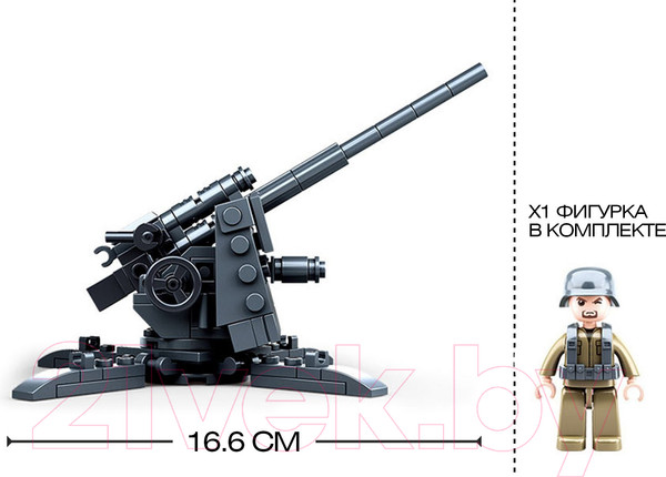 Изображение товара Конструктор Sluban Армия ВОВ Артиллерийский расчет / M38-B0852