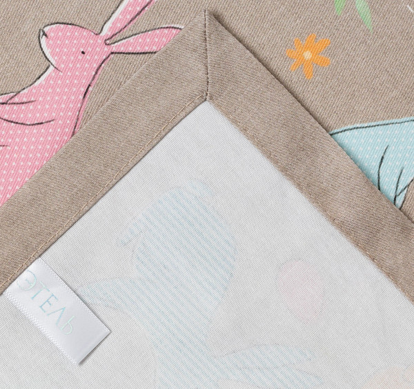 Изображение товара Дорожка на стол Этель Зайцы / 4682725 (30x70)