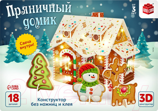 Изображение товара Конструктор Unicon Пряничный домик / 7867866