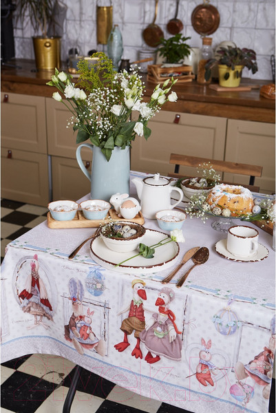 Изображение товара Скатерть Этель Пасхальные Тильды / 4682719