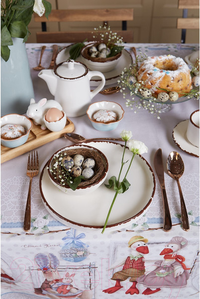 Изображение товара Скатерть Этель Пасхальные Тильды / 4682719