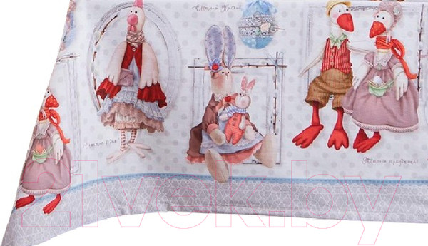 Изображение товара Скатерть Этель Пасхальные Тильды / 4682719