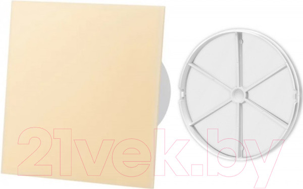 Изображение товара Вентилятор накладной AirRoxy dRim 125TS-C165 (с обратным клапаном d-125)