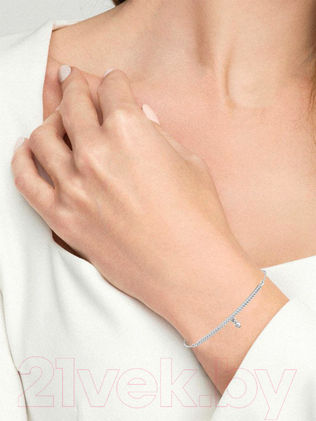 Изображение товара Браслет из серебра ZORKA 0640015 (20см, с фианитом)