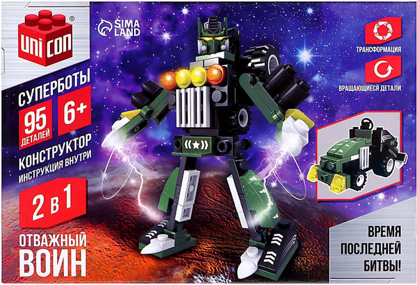 Изображение товара Конструктор Unicon Воин TS30102A-05 / 1573742