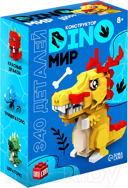 Изображение товара Конструктор Unicon Dino Мир 60191 / 9685787