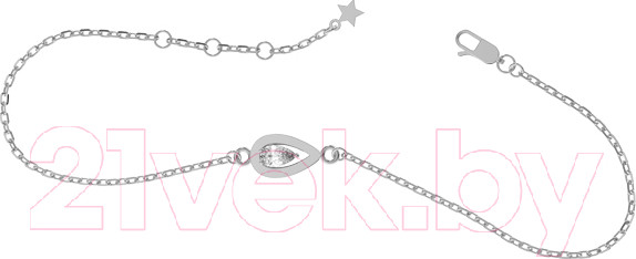 Изображение товара Браслет из серебра ZORKA 0640022-CD (20см, с фианитом)