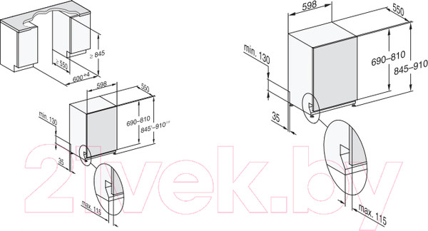 Изображение товара Посудомоечная машина Miele G7975 SCVi XXL AutoDos K2O