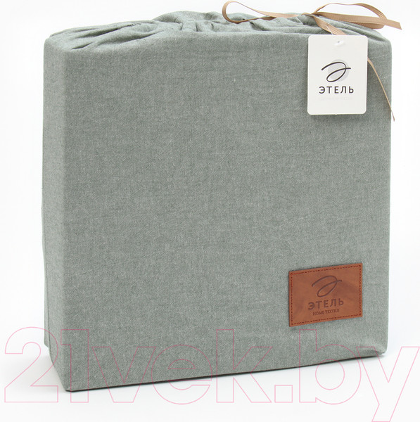 Изображение товара Комплект постельного белья Этель Denim 1.5сп / 10245488 (оливковый)