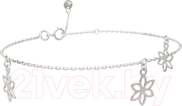 Изображение товара Браслет на ногу из серебра ZORKA 0650051.ZZ (28см)