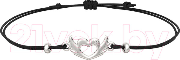 Изображение товара Браслет из серебра ZORKA 0670033.01 (18см, с фианитом)