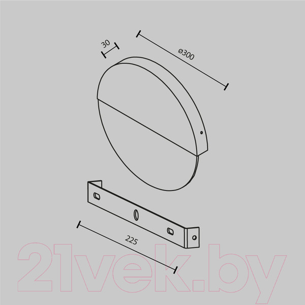 Изображение товара Бра Maytoni Jupiter MOD320WL-L6BS3K1