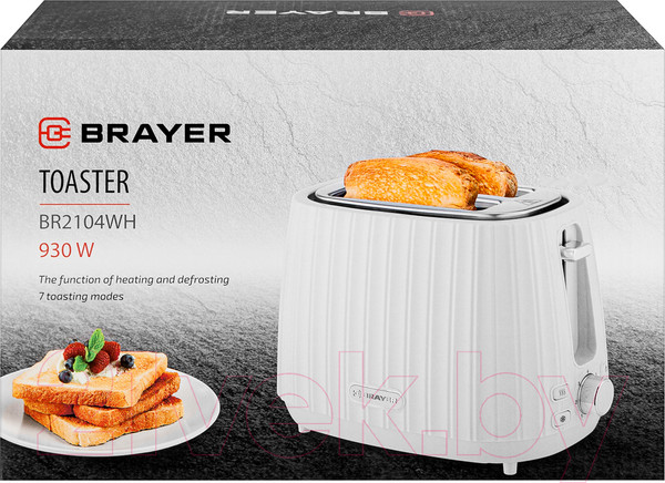 Изображение товара Тостер Brayer BR2104WH