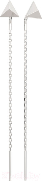 Изображение товара Серьги из серебра ZORKA 0300124