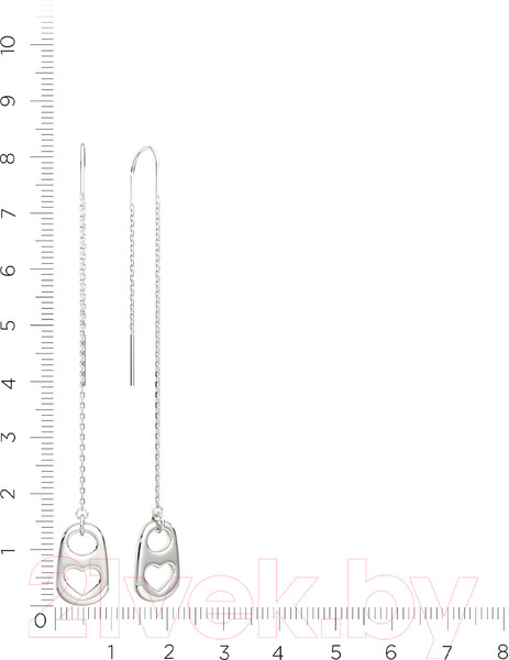 Изображение товара Серьги из серебра ZORKA 0300196